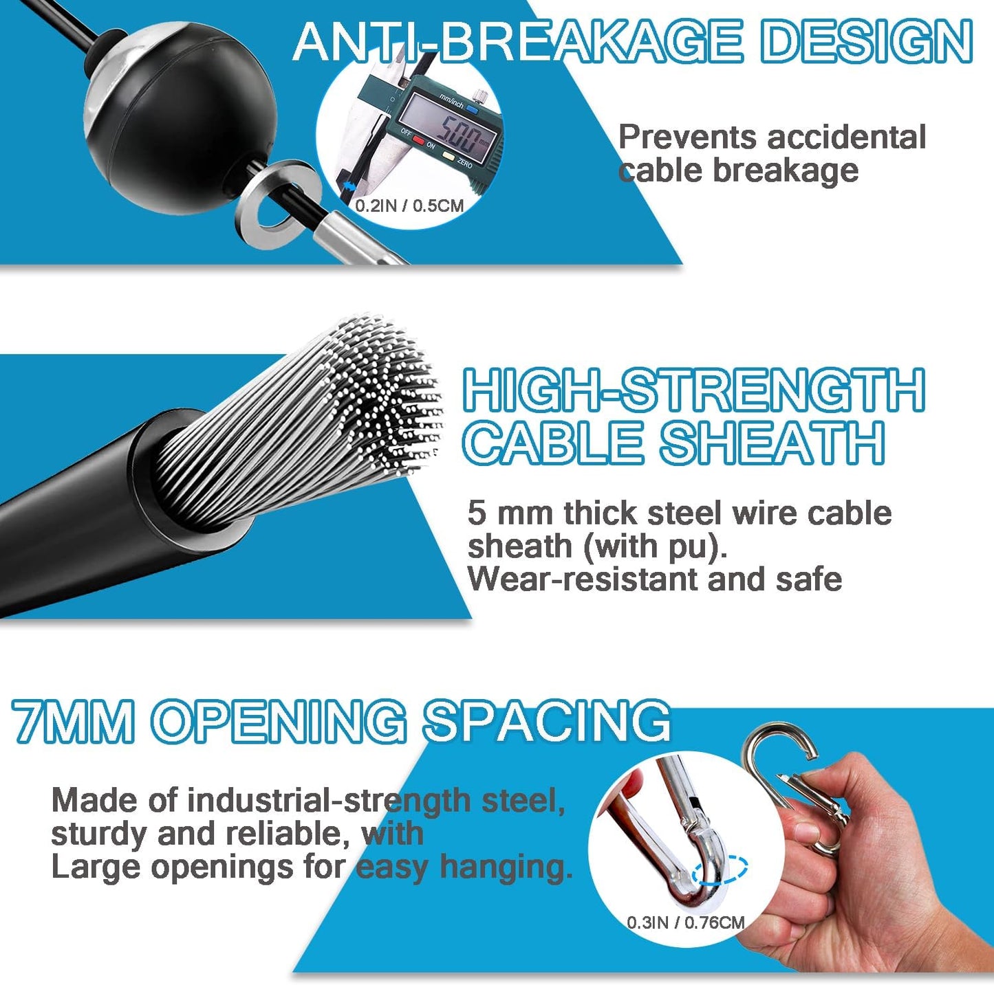 Professional Cable Pulley System for Lat Pulldown and Forearm Training - Home Gym Fitness Equipment and Accessories